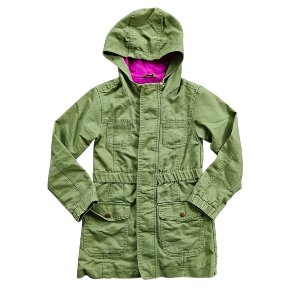 Cat & Jack Other - Cat & Jack Girls 6/6X Fall/Spring Green Coat